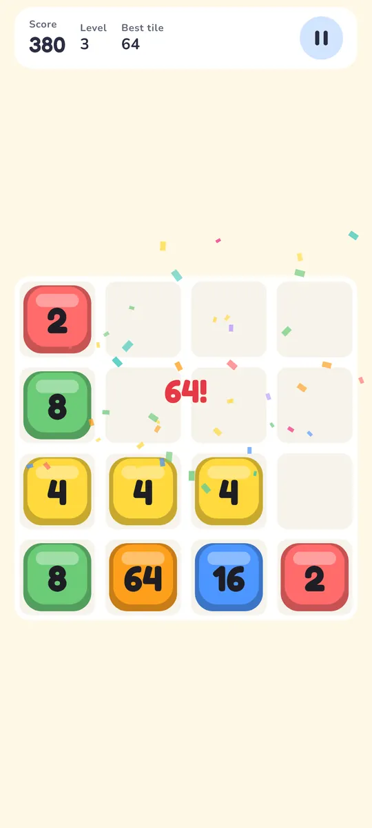 Merge Tiles being played